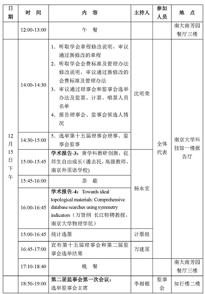 2018物理学会换届大会日程 2 网站